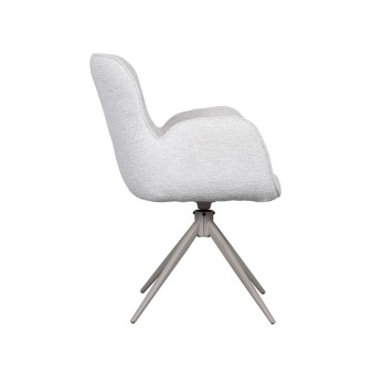 Eetkamerstoel Lasse - Naturel - Canyon - Taupe Frame