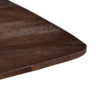 Eetkamertafel Blake - Espresso - Mangohout - 130x130 cm