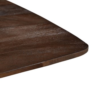 Eetkamertafel Blake - Espresso - Mangohout - 130x130 cm