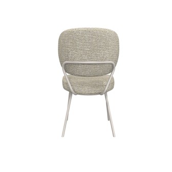 Eetkamerstoel Singapore - Naturel - Boucle - Taupe Frame