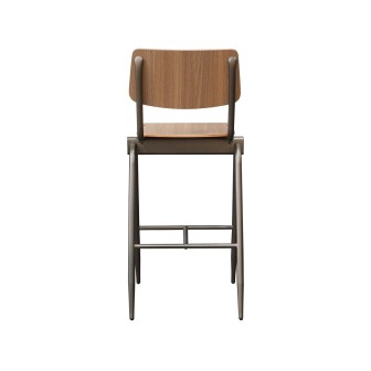 Barkruk Solid - Walnoot - Hout - Zithoogte 86
