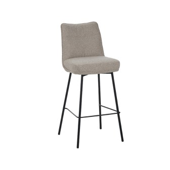 Barkruk Lennon - Naturel - Boucle - Zithoogte 78