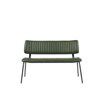 Eetkamerbank Gusto - Hunter - PU-Leder - 120 cm