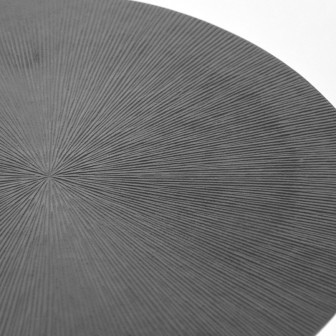 Bijzettafel Nobby - Antiek ash - Metaal - 40 cm