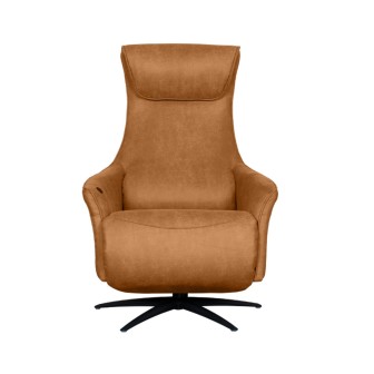 Fauteuil Lund - Cognac - Micro Suede - One Size