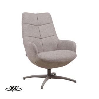 Fauteuil Winston - Taupe - Canyon - One Size