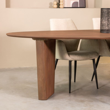 Eetkamertafel Wow - Nature - Mangohout - 300x130 cm