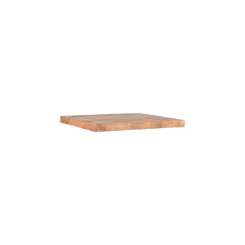 Eetkamertafel I_Tafelblad Straight Edge - Rough - Mangohout - 70 cm Straight