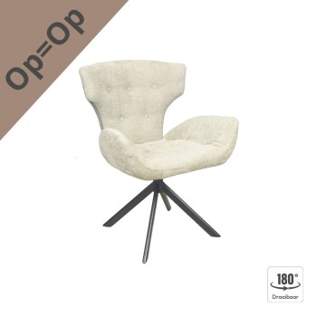 Eetkamerstoel Denmark | Draaipoot Metaal | Sino Thyme 206