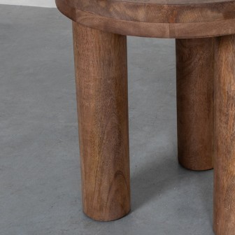 Bijzettafel Elly - Nature - Mangohout - 42 cm