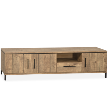 Tv-kast Maurits groot | 3 deurs 1 lade | Lamulux Mango