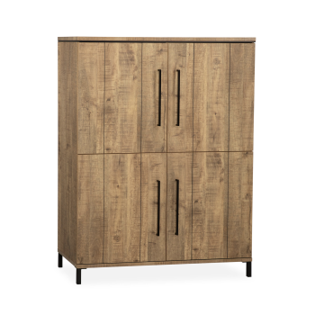 Wandkast Maurits | 4 deurs | Lamulux Mango