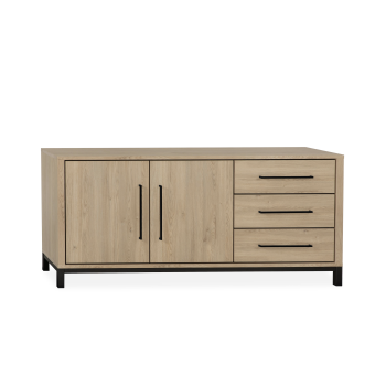 Dressoir Merlijn | 2 deurs | Lamulux Old Oak