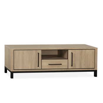 Tv-kast Merlijn midden | 2 deur | Lamulux Old Oak