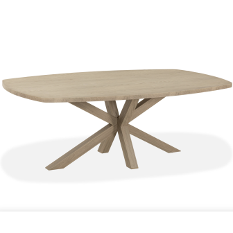 Eetkamertafel Utah | Deens ovaal | Lamulux