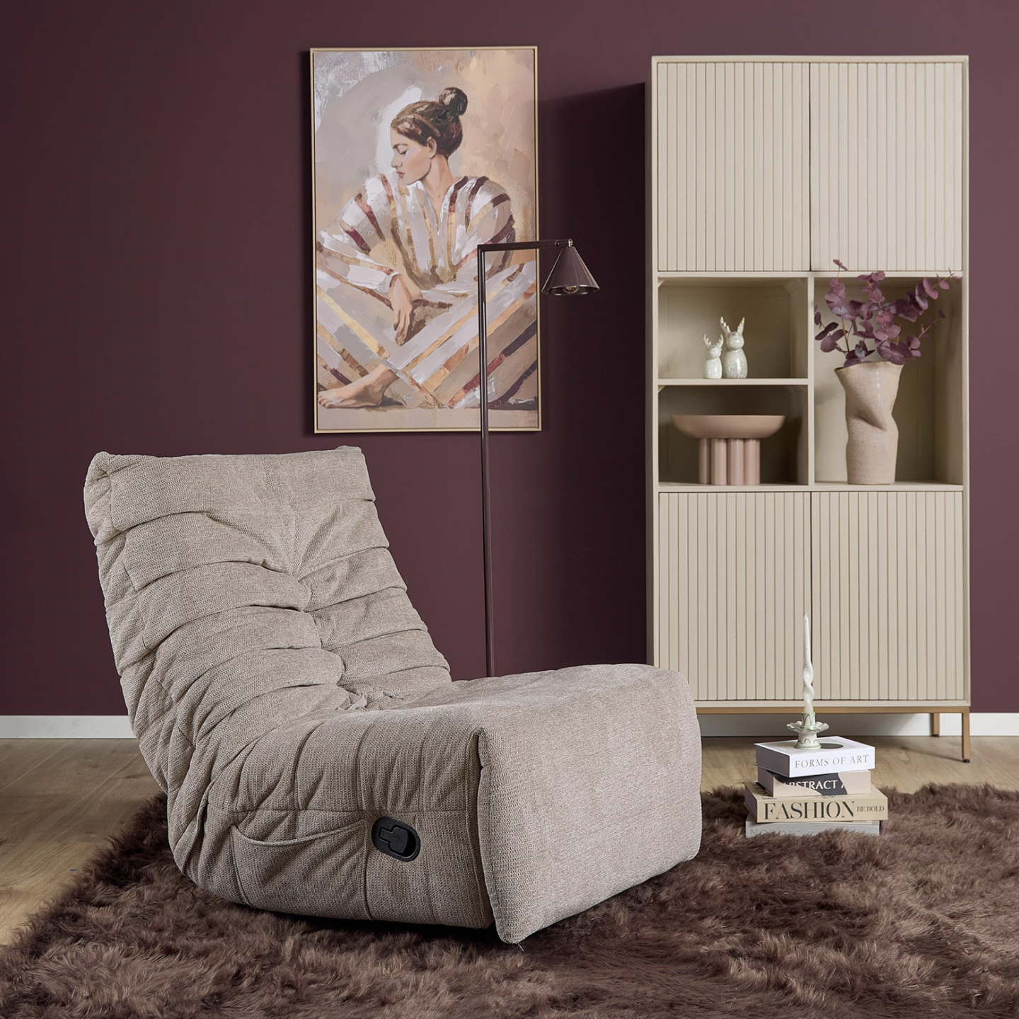 Relaxfauteuil Zen | Taupe