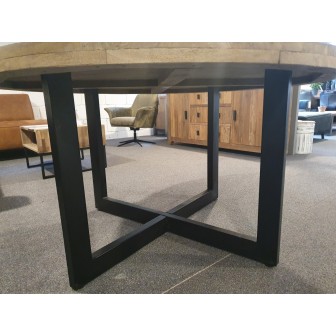 Strong Grey | Eettafel Rond 150 cm