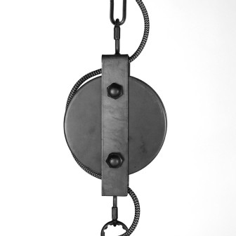 Hanglamp Fuse - Zwart - Metaal