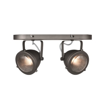 Spot Moto - Burned Steel - Metaal - 2-Lichts