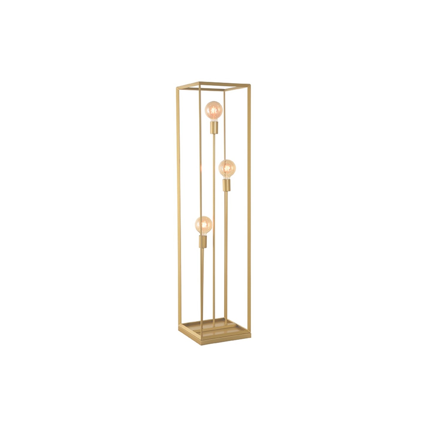 Vloerlamp Tetto - Antiek goud - Metaal - Vloerlamp