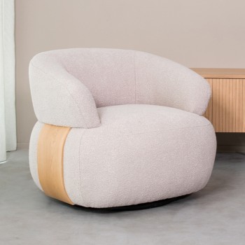 Fauteuil Valenza - Naturel...
