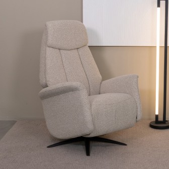 Fauteuil Oslo - Naturel - Boucle - One Size