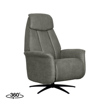 Fauteuil Oslo - Taupe -...