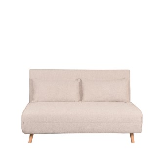 Slaapbank Double - Naturel - Boucle - Double | Naturel Poot