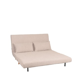 Slaapbank Double - Naturel - Boucle - Double | Naturel Poot
