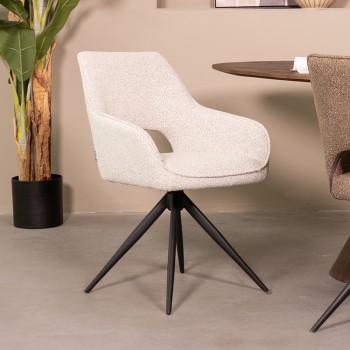 Eetkamerstoel Finley - Wit...