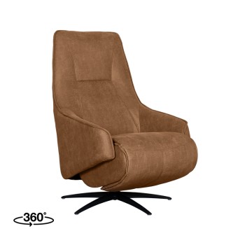 Fauteuil Odense - Cognac -...