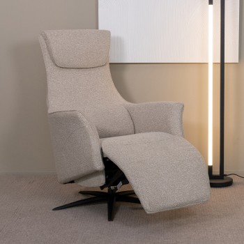 Fauteuil Lund - Naturel -...