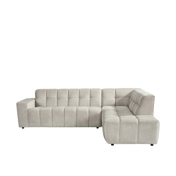 Hoekbank Valentino | Naturel | - Rechts Voorstaand