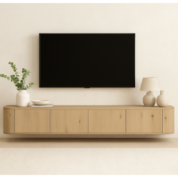 Tv-kast Novero | Zwevend | 220cm