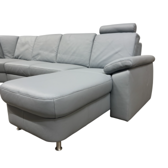 U-bank Renan | 2 zits + Hoek + 2,5 zits + Longchair | Leder