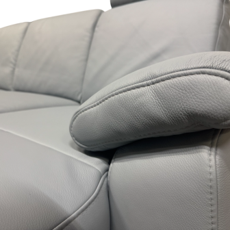 U-bank Renan | 2 zits + Hoek + 2,5 zits + Longchair | Leder
