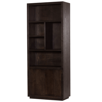 Opbergkast Mincio | 90 cm | 2 deurs | Espresso