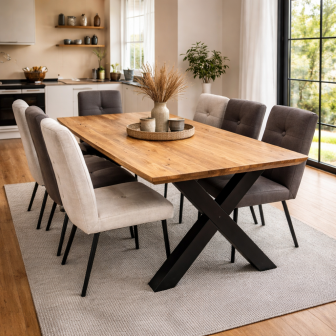 Eettafel Vitoria | Bruuts | 240 x 100 | X-Poten