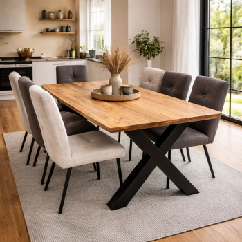 Eettafel Vitoria | Bruuts | 240 x 100 | X-Poten