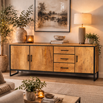 Dressoir Mito | Acaciahout | Royal Brown