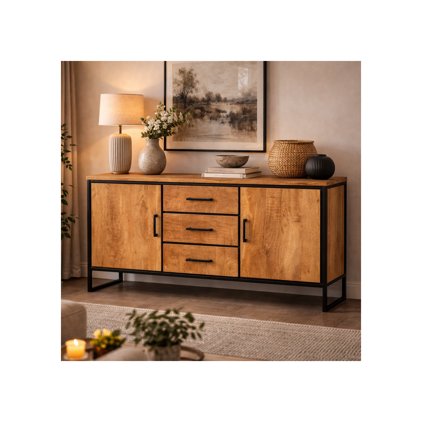 Dressoir Mito | Acaciahout | Royal Brown