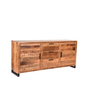Dressoir Glasgow - Rough - Mangohout - One Size