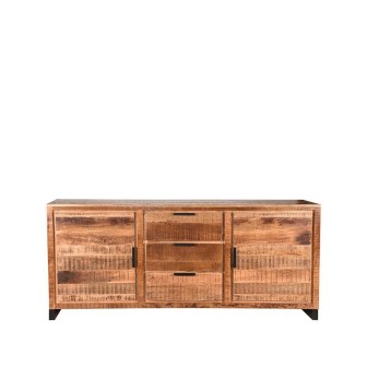 Dressoir Glasgow - Rough - Mangohout - One Size