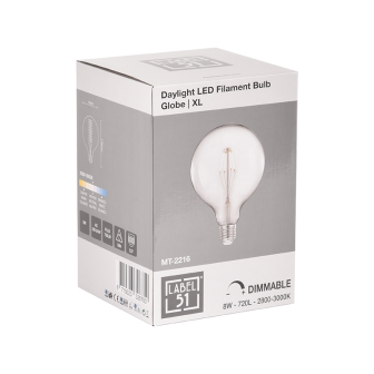 Lichtbron Kooldraadlamp - Glas - Bol XL