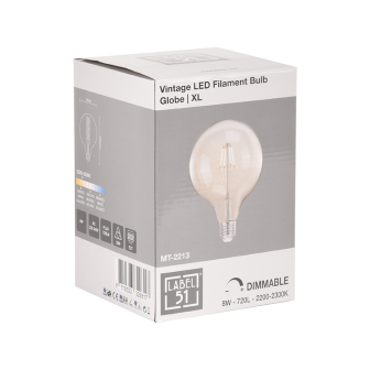 Lichtbron Kooldraadlamp - Glas - Bol XL