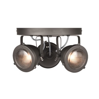 Spot Moto - Burned Steel - Metaal - 3-Lichts