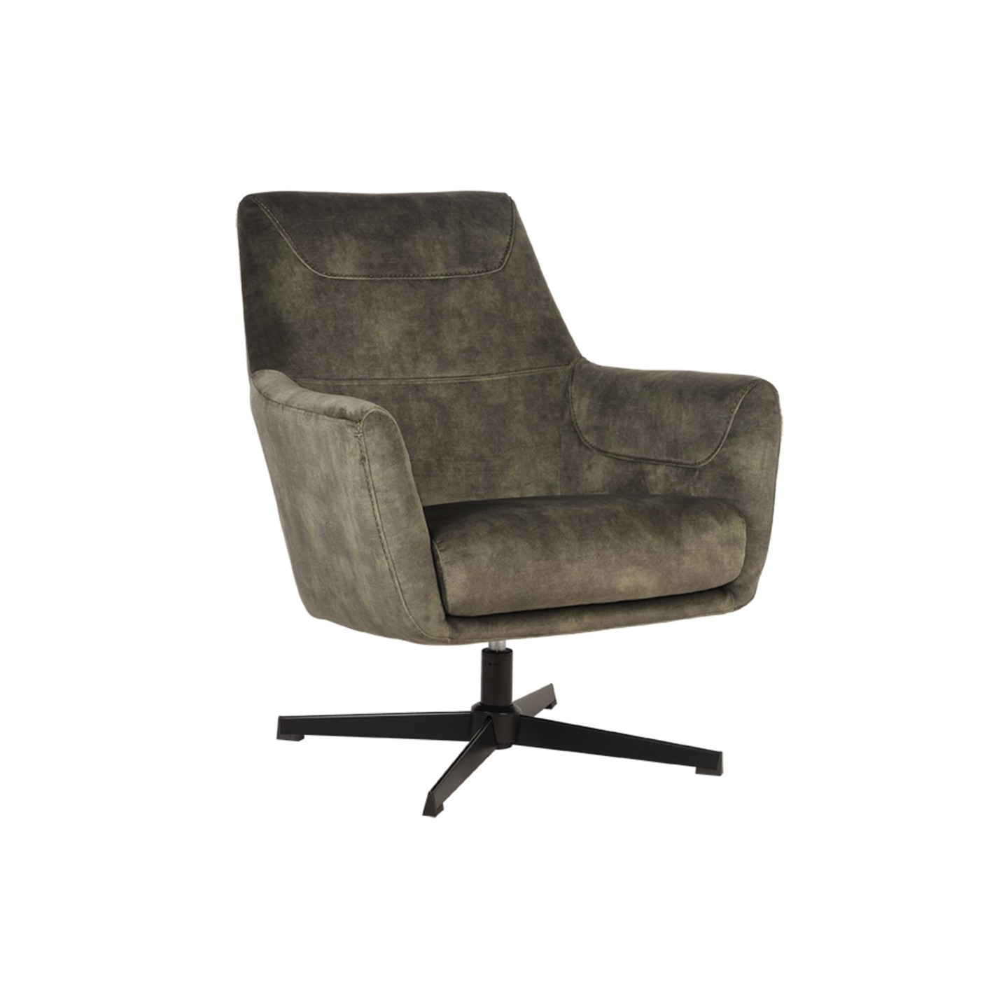 Fauteuil Toby - Hunter - Velours - One Size