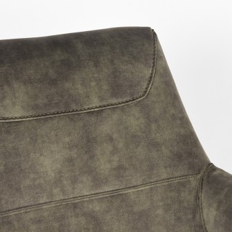 Fauteuil Toby - Hunter - Velours - One Size