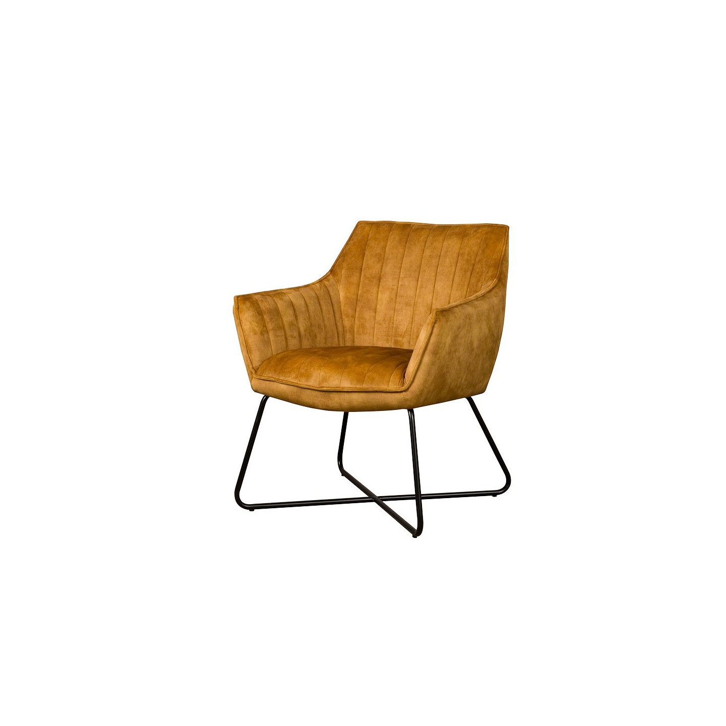 AI-CHAIR Monte coffeechair - fabric Adore 14 yellow