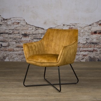 AI-CHAIR Monte coffeechair - fabric Adore 14 yellow